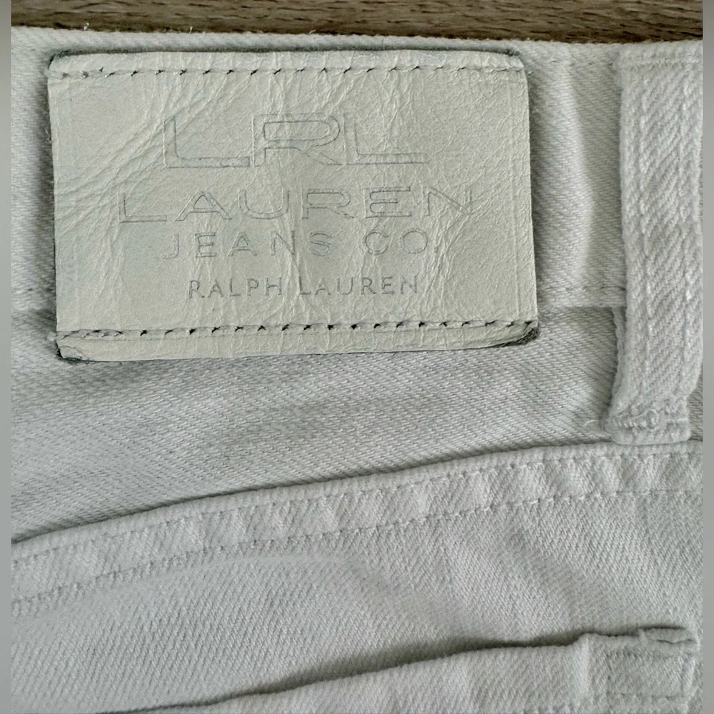 Lauren Jeans CO Ralph Lauren Women's Crop Jeans White SZ- 6